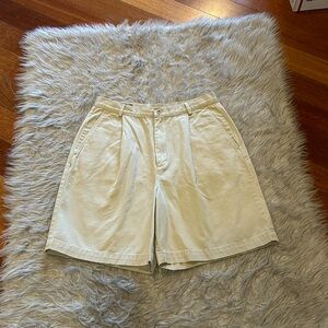NWT Lands end women’s khaki cotton shorts